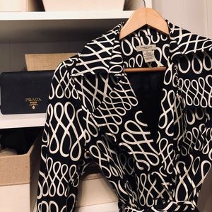 Vertigo Paris patterned trench coat